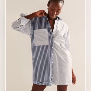 Abercrombie Shirt/Shift Stripped Dress
